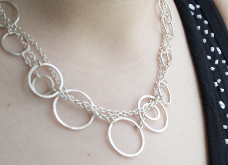 ring and chain heirloom necklace